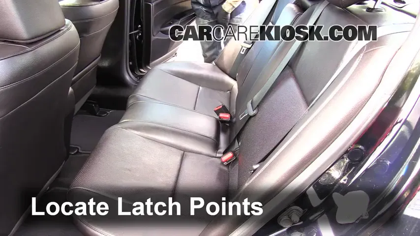 2013 Acura ILX 2.0L 4 Cyl. Car Seats Install